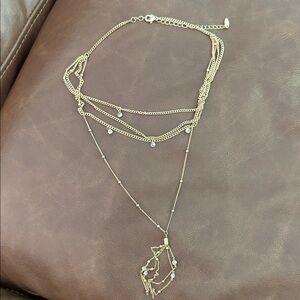 Rachel Zoe Gold Multi-Layer Necklace